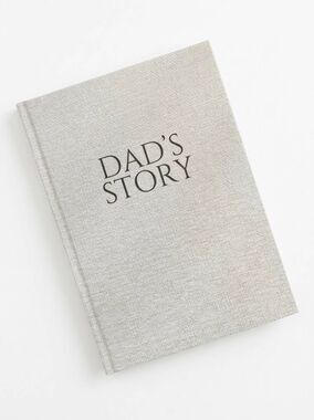 🔸️NIB Hardcover Linen Dad's Story Keepsake Journal